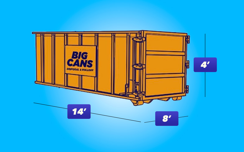 15 Cubic Yard Dumpster